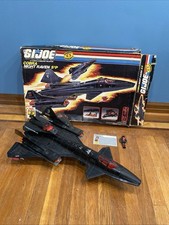 1986 GI Joe ARAH COMPLETE Cobra Night Raven w  Strato Viper & File Card in box