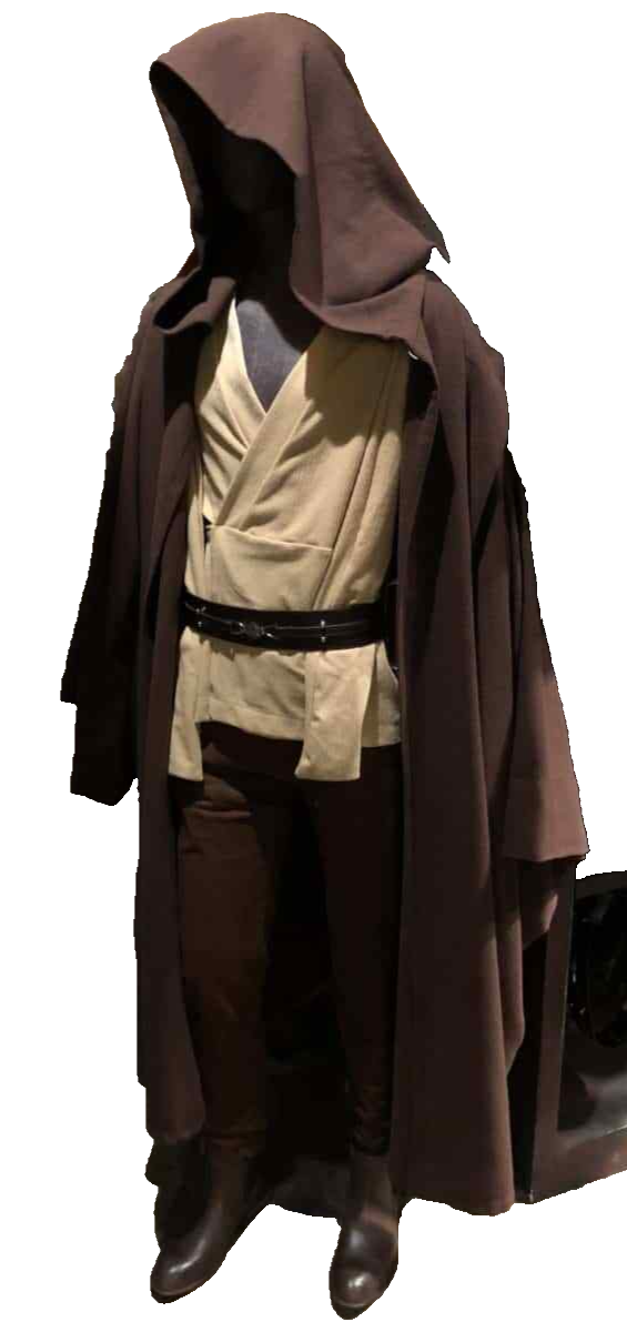 2XL XXL Star Wars Jedi ROBE ONLY Brown Galaxys Edge Cosplay