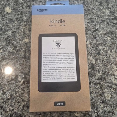 Amazon Kindle E-Reader 6'' 11th Gen 16GB Wi-Fi Black NEW SEALED