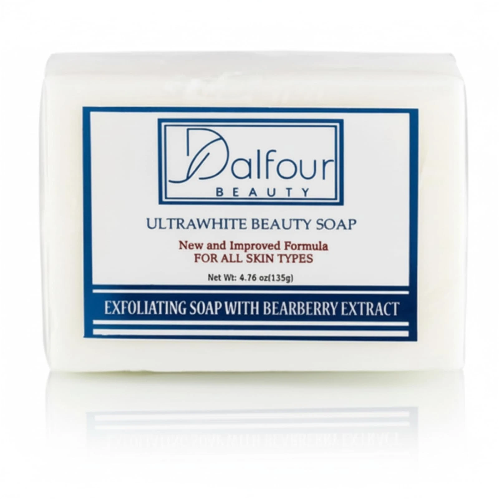 Dalfour Beauty Ultrawhite Beauty Soap – Deep Cleansing & Moisturizing Bar