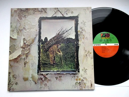 LED ZEPPELIN IV 4 - 2015  REISSUE  -  NM / NM VINYL LP ULTRASONIC CLEAN