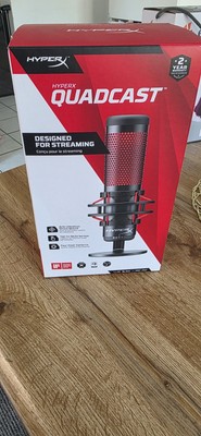 HyperX QuadCast USB Streaming-Mikrofon Red RGB