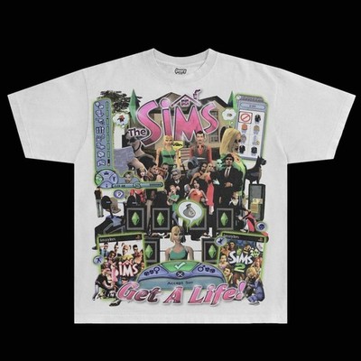 THE SIMS Boot Graphic Tee Unisex Short Sleeve Shirt S-5XL