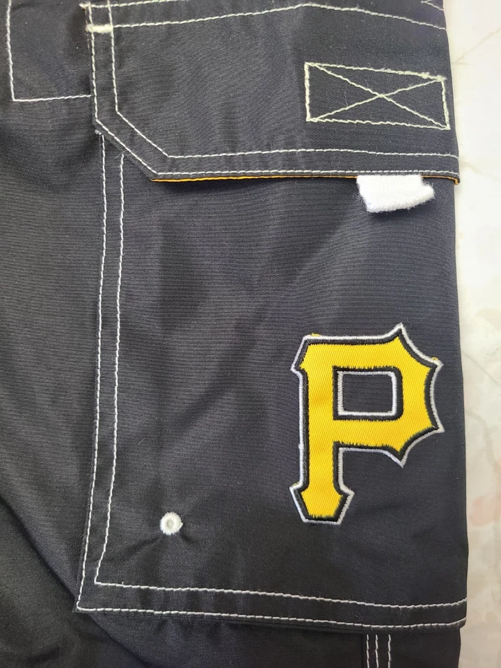 Pittsburgh Pirates Men's Size 2XL Swim Trunks/Board Shorts - Image 4 of 4