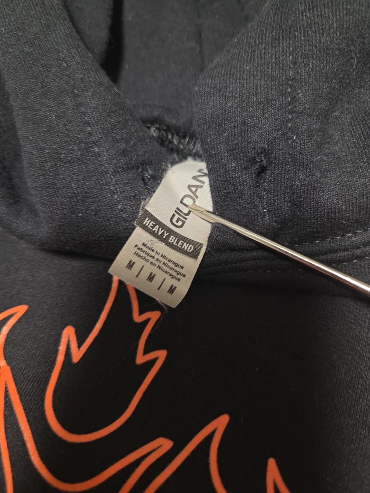 Hiro Bitcoin Developer Promo Hoodie Mens Medium Black Dev Tools Crypto Swag Y2K image 3