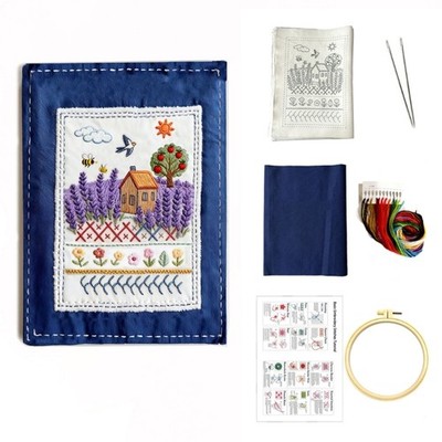 Artistic Sewing Book Contains Thread Needle And Illustrated Instruction Book