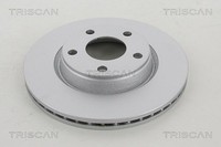 2X Triscan Bremsscheibe Hinterachse, Vorderachse U.A. FüR Audi, Seat, VW