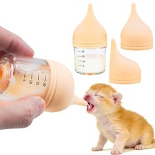 Puppy Bottles for Nursing Kitten 1 Count Pack of 1 , Yellow