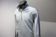 Nike Golf Jacket Dri Fit Performance 1/4 Zip Pull Over Gray Mens Sz Large