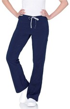 Landau Urbane Performance 6-Pkt Cargo Scrub Pants 9312 Navy Medium TALL
