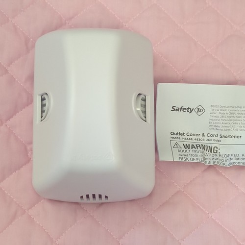 Safety 1st Outlet Cover & Cord Shortener w/ User Guide, HS338 HS348 MPN 48308