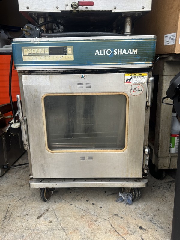 Alto-Shaam 767-SK Commercial Oven Stainless Steel Cabinet on Casters