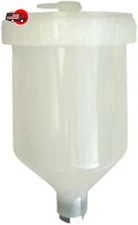 Vaper 19900 600ml Plastic Cup with Lid for Gravity Feed Spray Guns