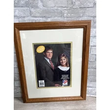 Solid Oak New Vintage Wood Picture Frame 16x20 Hanging Back 