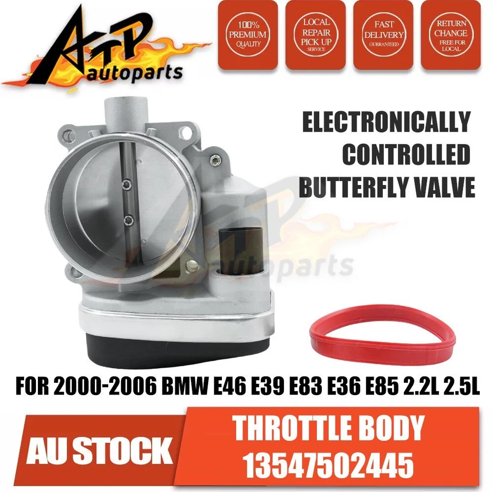 Throttle Body Assembly 13547502445 NEW For BMW X3 E83 2.5L M54 B25 SAV 2004-2006 - image 2 of 4