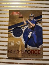 2016 Panini Absolute - Rookie Force Materials Jared Goff #18 Red (MEM, RC)
