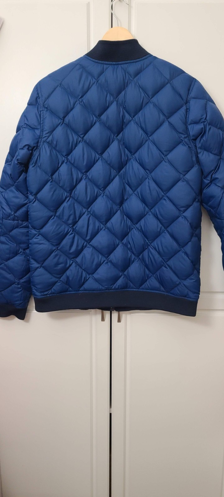 Nike Reversible Quilted Bomber down Jacket Mens M… - image 2