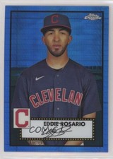 2021 Chrome Platinum Anniversary Mega Box Blue Prism Refractor Eddie Rosario 3c6