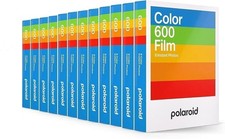 Polaroid Color 600 Film 12 Pack 96 Photos  6014 , Color Film x96 Photos