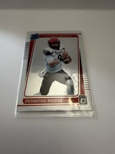 2022 Panini Chronicles Draft Picks Desmond Ridder Donruss Optic RR #27
