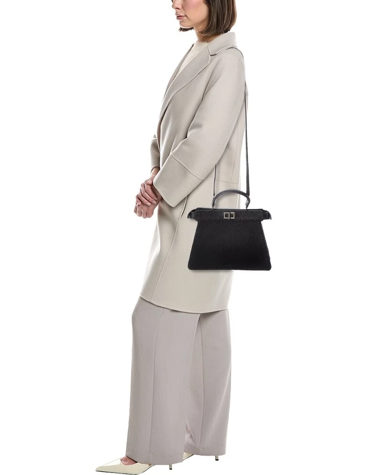 Cartera de cuero para mujer Walter Baker Reed negra Foto 4 de 4