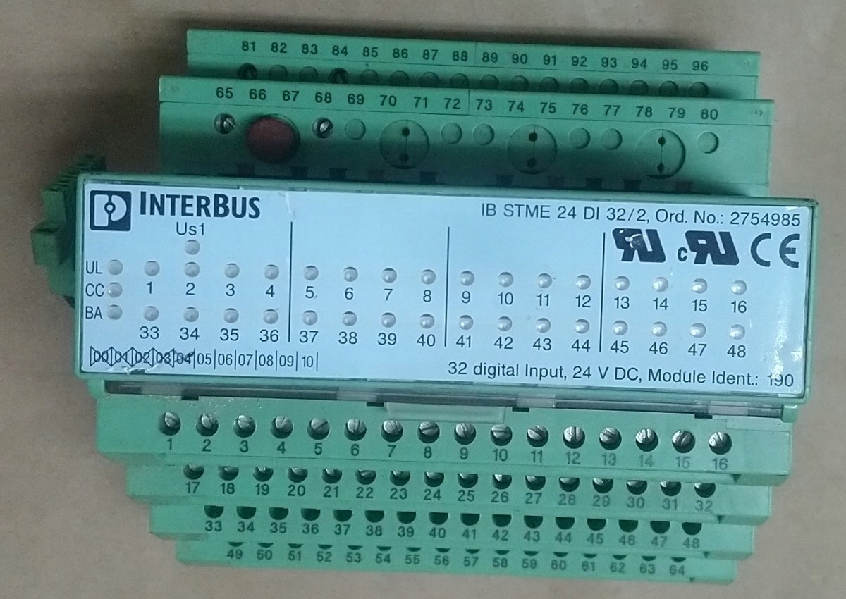 Phoenix Contact 2754927 I/O Module IB ST 24 DI32/2
