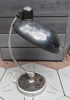 28804/ Kaiser Idell 6631 Präsident Schreibtischlampe Restaurationsobjekt