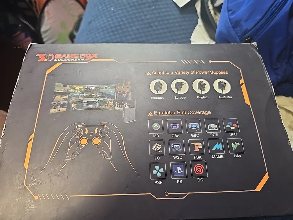 Consola de juegos retro G6 Game Box Goldensky 3,5 Foto 3 de 3