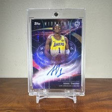 2025-26 Topps Midnight Adou Thiero Stroke Of Midnight Auto RC Lakers /50 🏀