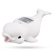 Doli Yearning Baby Bath Thermometer for Newborn  Infant - Floating White