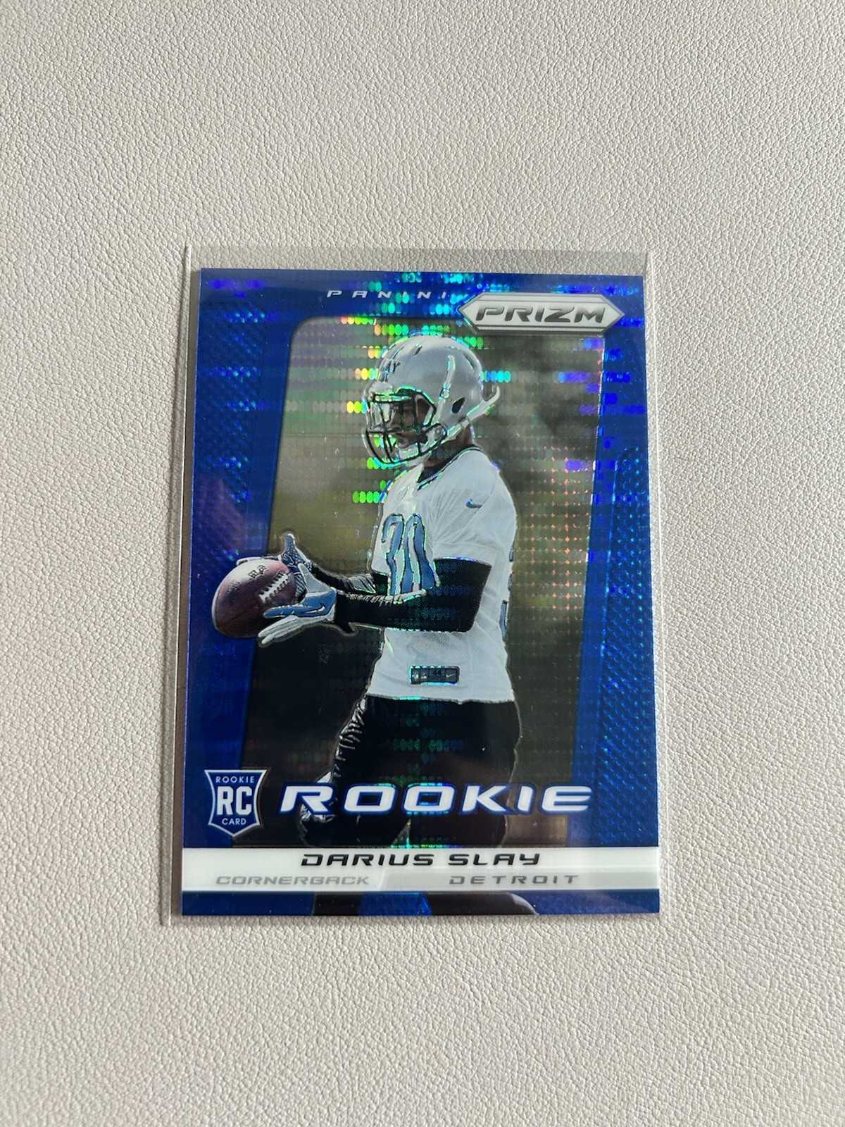 Darius Slay Panini Prizm #222 Blue Pulsar