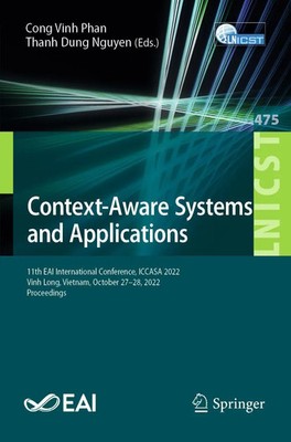 Cong Vinh Phan (u. a.) | Context-Aware Systems and Applications | Taschenbuch
