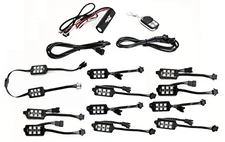 Race Sport ColorADAPT 12-Piece Light 6SMD POD RGB Multi-Color Accent Kit RS12RGB