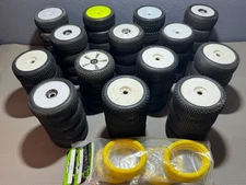 1/8th Scale RC Buggy tire lot - 14 Sets - New/Used AKA VP-Pro Panther