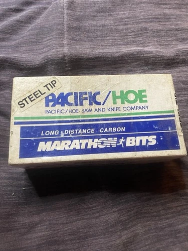 Pacific Hoe Steel Tip Sawmill Bits Teeth 2-1/2 X 8/9 X 9/32 NOS 90+ pieces