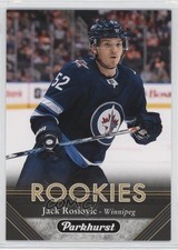 2017-18 Upper Deck Parkhurst Rookies Black Jack Roslovic #273 b8c
