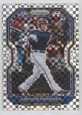 2021 Panini Prizm Tier II Power Plaid Prizm 24/75 Freddie Freeman #112 8d4