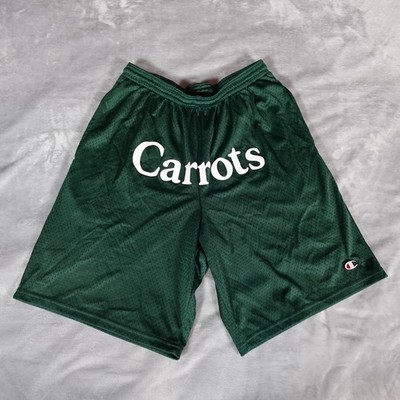 Anwar Carrots X Champion Mesh Shorts Mens Small 9  Drawstring Green 
