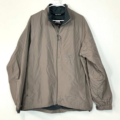 Helly Hansen Men's Odin Mountain Soft Shell Jacket L Beige Used Rain Resistant
