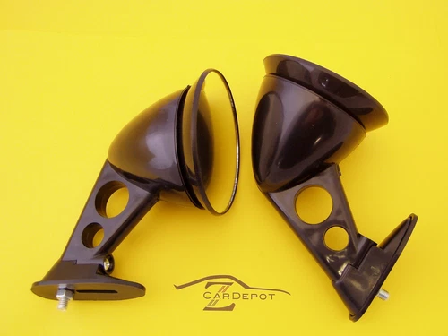 DATSUN 240Z 260Z 280Z 510 JDM Style Fender Mirror Pair Racing Mirrors New