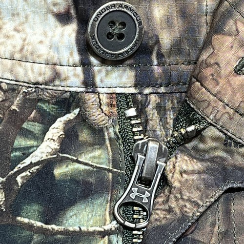 Under Armour Pants Mossy Oak Men’s Sz 40x32 infinity Camo Cargo Stretch Hunting - Picture 11 of 15