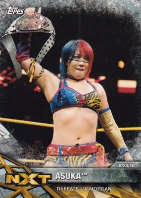 Asuka WWE Wrestling Trading Card Topps WWF 2017 #NXT-22 Wrestler
