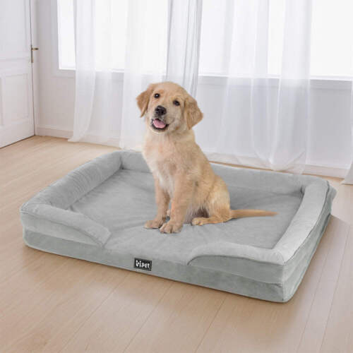 i.Pet Pet Bed Dog Calming Soft Cushion Egg Crate Large Sofa Removable Washable - Picture 4 of 4