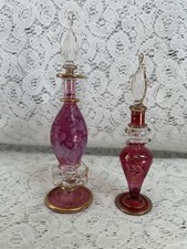 PERFUME/ESSENTIAL OIL BOTTLES APROX 5.5   4.75  