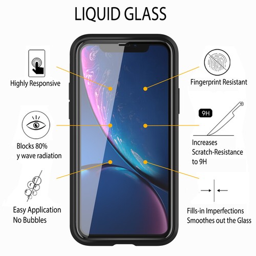 Liquid Glass Screen Protector with $500 Screen Protection Guarantee - Universal - 第 5/6 張圖片