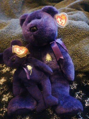 Prinzessin Diana Beanie Baby und Beanie Bär