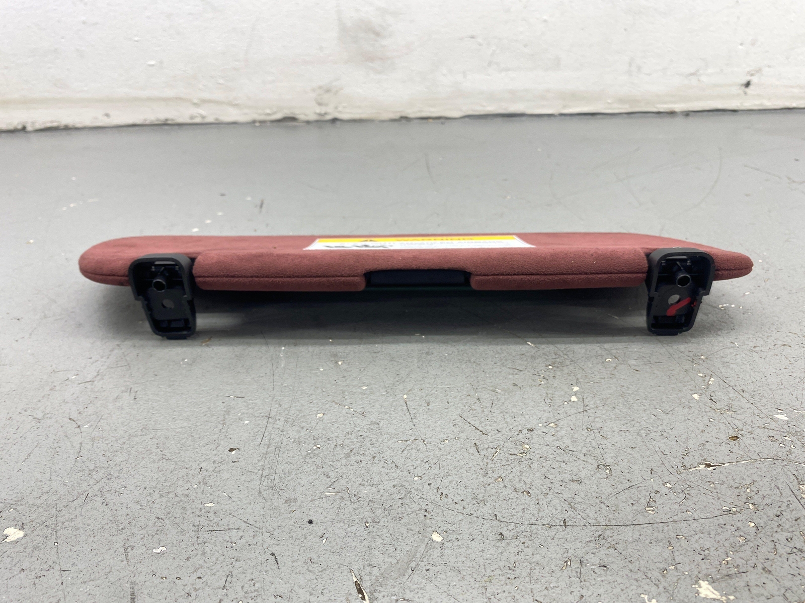 2020-2023 MCLAREN GT FRONT LEFT DRIVER OVERHEAD SUN VISOR BAROLA RED OEM 2021