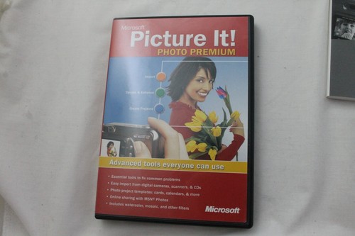 Microsoft Picture It! Photo Premium Version 7.0 For Windows XP 2000 ME 98 NEW - Picture 9 of 10