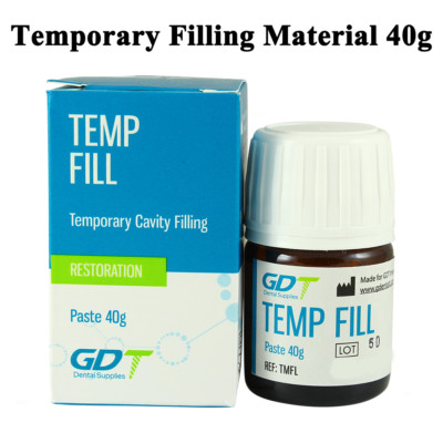 Dental Temporary Tooth Cavity Filling Material Seal Paste 40g Restorative