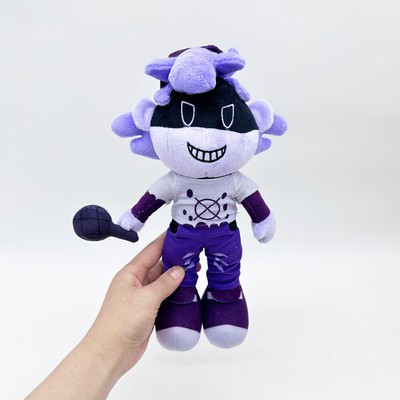 Fnf Whitty Plush Game Character Fluffy Cotton Filled Soft Pillow Gift for Kids